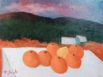 Raffaele Frumenti (1922-2002) - Arance nel paesaggio - NO, Antiek en Kunst