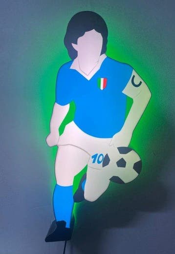 Marco Lodola (1955) - Maradona