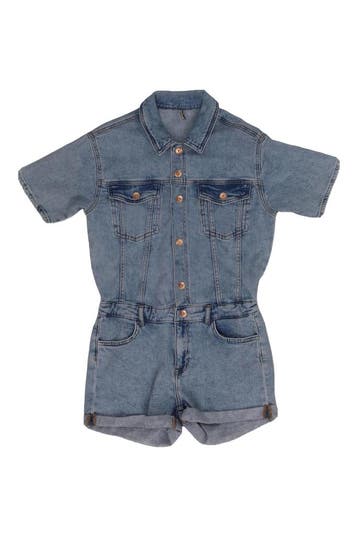 Kids Only Jumpsuit Meisjes in maat 158 Blauw, Verzenden, Zo goed als nieuw, Kids Only, Jongen of Meisje