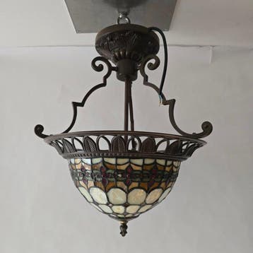 Tiffany stijl plafonnière / plafondlamp - Plafondlamp -