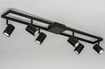Rietveld Spots - Zwart - Metaal, Aluminium, Verzenden, Nieuw