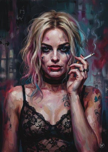 SDIMART 1996 - Harley Quinn Read in Youre Mind Limited, Nieuw in verpakking
