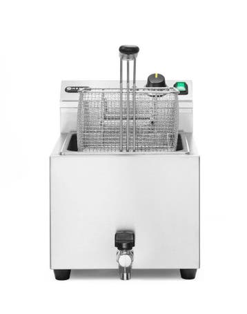 Hendi Profi Line Friteuse Met Aftapkraan – 10L | 400v/6600w, Ophalen of Verzenden, Nieuw in verpakking