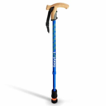 Wandelstok met kurken handvat | Flexifoot | Schokabsorberend, Ophalen of Verzenden, Nieuw