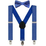 Fako Fashion - Kinder Bretels Met Vlinderstrik - Stipjes -, Verzenden, Nieuw