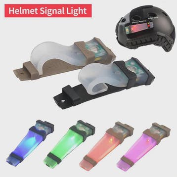 Tactisch Helm Signaallicht - Waterdicht, IR Strobe & Veiligh, Verzenden