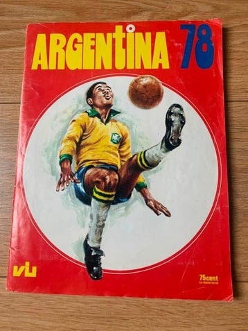 1978 Vanderhout World Cup Argentina 78 Platini / Beckenbauer, Nieuw