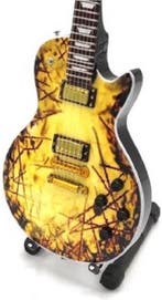 Miniatuur Gibson Les Paul gitaar, Ophalen of Verzenden, Nieuw, Pop, Beeldje of Miniatuur