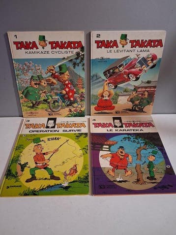 Taka Takata T1 à T4 - 4x C - 4 Album - Eerste druk -, Boeken, Nieuw