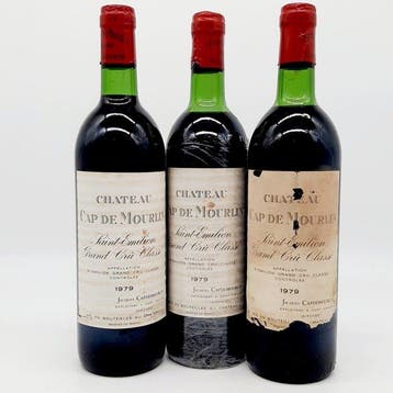 1979 Chateau Cap de Mourlin - Saint-Émilion Grand Cru Classé, Nieuw