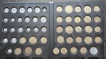 Duitsland, Weimar Republiek Alle 5 Und 3 Reichsmark Weimarer, Postzegels en Munten