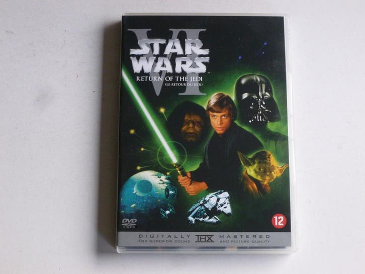 Star Wars VI - Return of the Jedi (DVD), Cd's en Dvd's, Dvd's | Klassiekers, Zo goed als nieuw, Ophalen of Verzenden