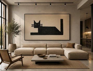 Hamelink - Modern Cat, Antiek en Kunst