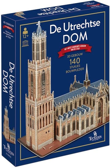 3D Gebouw - De Utrechtse Dom (140 stukjes) | House of, Verzenden, Nieuw