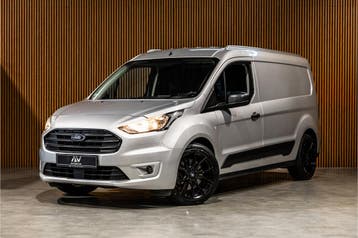 Ford Transit Connect 1.0 Ecoboost L2 | BPM Vrij | 3-Zitter |, Stof, Gebruikt, Zwart, Overige brandstoffen