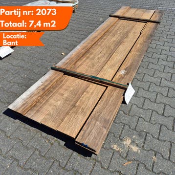 Thermo Frake Channelsiding 3550x195-185x19mm, Doe-het-zelf en Verbouw, Ophalen of Verzenden, Nieuw