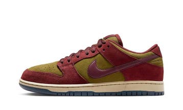 Nike SB Dunk Low Dark Team Red Olive Flak, Nieuw