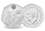 Officiële herdenkingsmunt 50 pence 40 jaar Star Wars, Verzenden