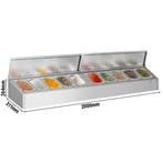 GGM Gastro | RVS kruidenrek - 10x GN 1/4 | GAK1014 | GAK1014, Verzenden