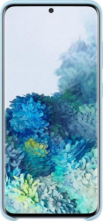 Samsung Silicone Hoesje - Samsung Galaxy S20 - Blauw, Ophalen of Verzenden, Nieuw
