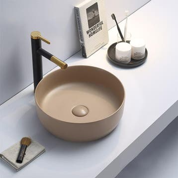 Sani Royal Waskom Rond Victoria Color Line Zand, Nieuw