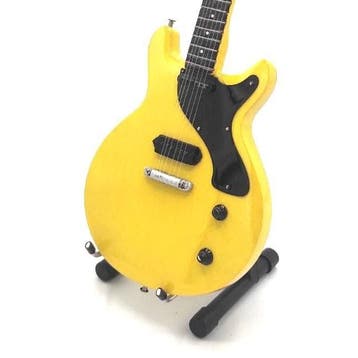 Miniatuur replica Gibson gitaar - Steve Jones - Sex Pistols, Verzamelen, Ophalen of Verzenden, Nieuw, Pop, Beeldje of Miniatuur