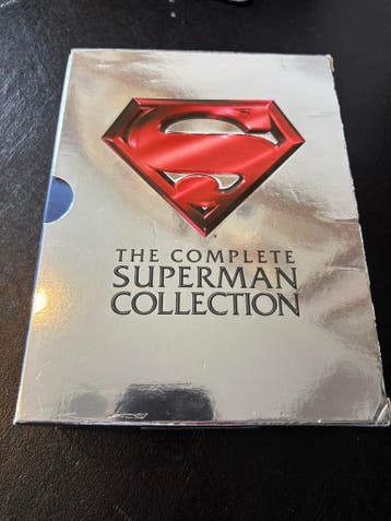 The complete Superman collection 4DVD box - Gesigneerd!, Ophalen of Verzenden, Nieuw, Film, Gebruiksvoorwerp