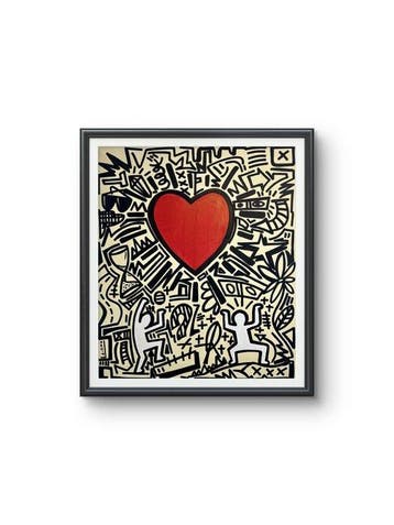 Manitos Filip Makowiak(1984) - „funky heart”Manit x