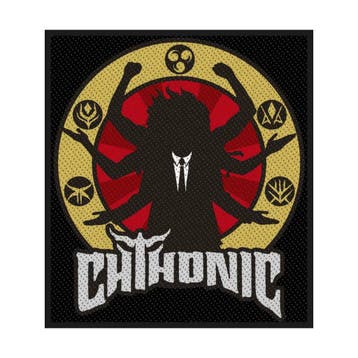 Chthonic - Deity - patch officiële merchandise, Ophalen of Verzenden, Nieuw, Kleding