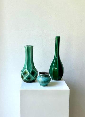 Christian & Ernst Carstens - Vaas (3) - Keramiek - 3 Art