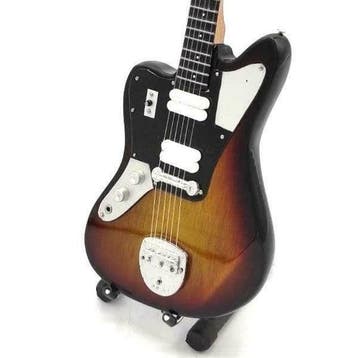Miniatuur replica Fender Jaguar gitaar Kurt Cobain Nairvana, Ophalen of Verzenden, Nieuw, Pop, Beeldje of Miniatuur