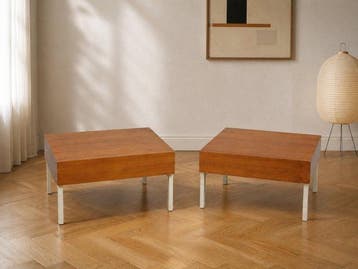 Interlübke - Salontafel (2) - Hout, Metaal