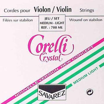 Corelli CO-700-ML violin string set 4/4, medium light,, Ophalen of Verzenden, Nieuw