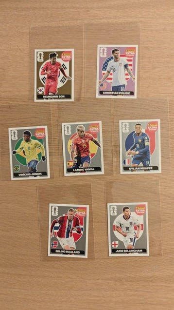 Panini World Cup Kylian Mbappé, Erling Haaland, Jude, Nieuw