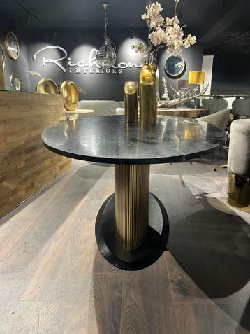 Ironville ovale Eettafel van Richmond interiors, Overige materialen, 100 tot 150 cm, 200 cm of meer, Zo goed als nieuw