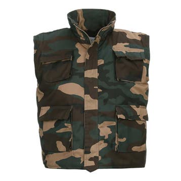 Kinder bodywarmer woodland - Maat XL, Kleding | Heren, Verzenden, Nieuw
