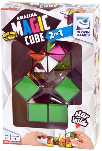 Clown Magic Cube 2-in-1 | Clown Games - Puzzels, Verzenden, Nieuw