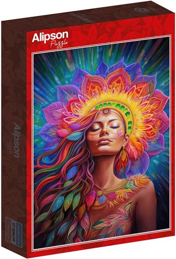 Rainbow Shaman Puzzel (1000 stukjes) | Alipson Puzzle -, Verzenden, Nieuw