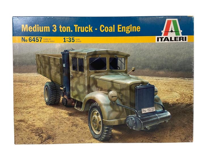 Medium 3 ton. Truck - Coal Engine, Hobby en Vrije tijd, Modelbouw | Auto's en Voertuigen, Verzenden
