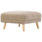 Sofacompany Alfred Voetenbank Cream - Outlet, Huis en Inrichting, Overige materialen, Gebruikt, 75 tot 100 cm, Ophalen of Verzenden