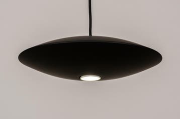 Rietveld Hanglampen - Zwart - Metaal, Verzenden, Nieuw