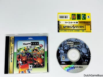 Sega Saturn - Theme Park + Spine - Japan, Verzenden, Gebruikt