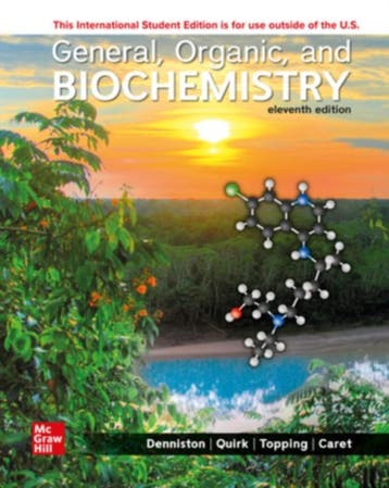 ISE General Organic and Biochemistry 9781265138462, Verzenden, Zo goed als nieuw