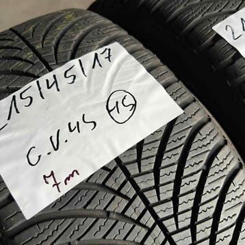 2 x Goodyear Vector 4 Seasons 215-45-17 4 Seizoenbanden 7mm, 17 inch, Ophalen of Verzenden, All Season, Band(en)