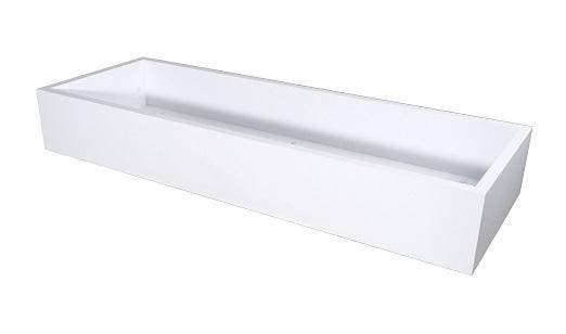 Nieuw Plantenbak Wit 166x40x17,5cm Metaal DutchDesign, Tuin en Terras, Bloembakken en Plantenbakken, Nieuw, Ophalen of Verzenden