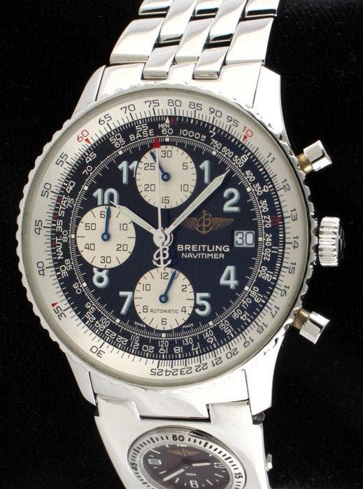 Breitling - Old Navitimer - Automatic Chronograph - UTC, Sieraden, Tassen en Uiterlijk, Horloges | Heren