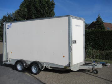 Ifor Williams gesloten aanhangwagen 368x176x214cm 3500kg, Ophalen, Gebruikt
