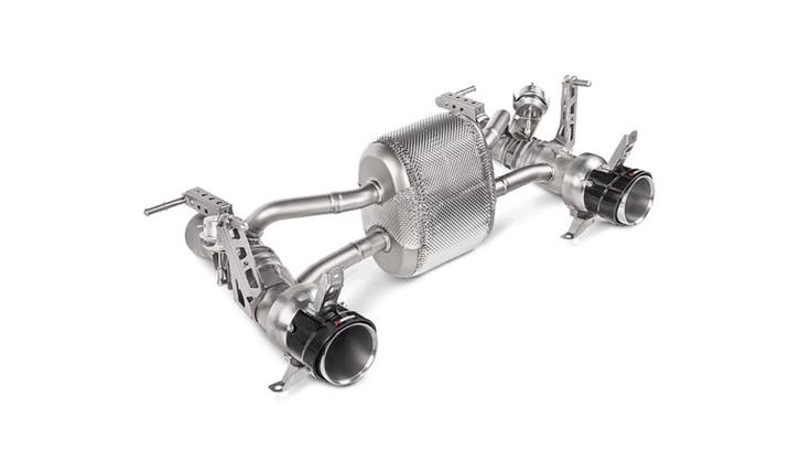 Akrapovic Ferrari 488 Gtb/488 Spider “Slip On” Titanium, Auto-onderdelen, Overige Auto-onderdelen, Ophalen of Verzenden