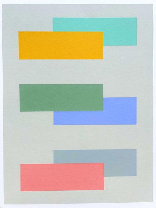 Josef Albers (1888-1976) - Interaction of Colors - V-5, Antiek en Kunst, Antiek | Overige Antiek