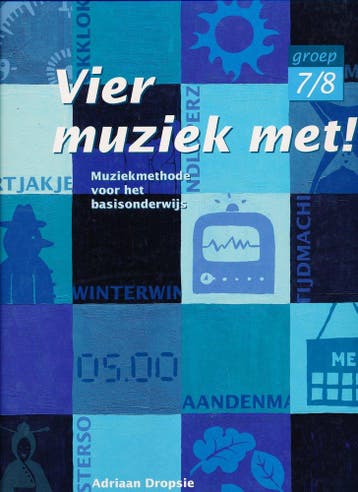 Vier muziek met! Handleiding groep 7/8 ex CD., Verzenden, Nieuw